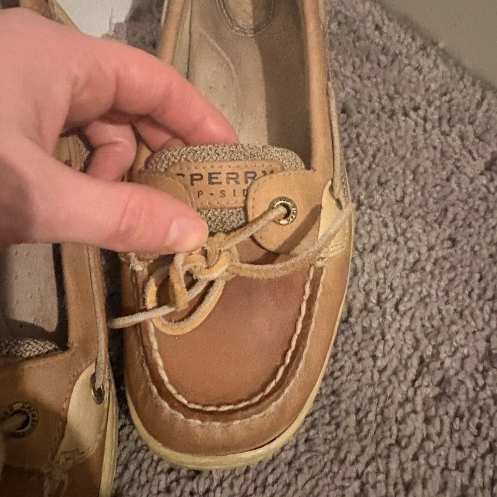 Sperry Top-Sider Leather Boat‎ Shoes – Women’s 8.5